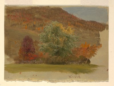 Høstlandskap av Frederic Edwin Church
