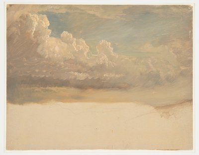 Skystudie av Frederic Edwin Church