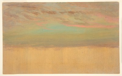 Skystudie av Frederic Edwin Church