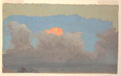 Skystudie av Frederic Edwin Church