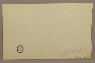 Tegning, skystudie, 1860-tallet av Frederic Edwin Church