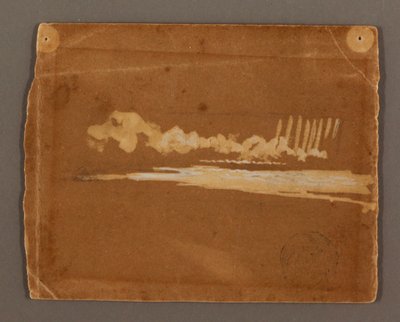 Tegning, Niagarafallene, muligens 1856 av Frederic Edwin Church
