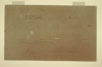 Flytende isfjell, 13. og 14. juli av Frederic Edwin Church