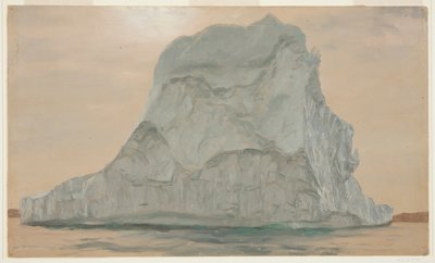 Grå isfjell av Frederic Edwin Church
