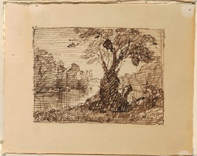 Imaginært elvelandskap av Frederic Edwin Church