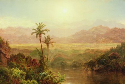 I Andesfjellene av Frederic Edwin Church