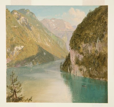 Koenigssee, Bayern av Frederic Edwin Church