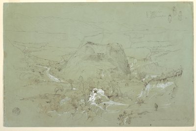 Landskap nær Guaranda, Ecuador av Frederic Edwin Church