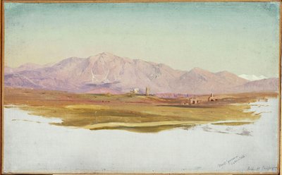 Monte Guinaro, Sabinefjellene, 1869 av Frederic Edwin Church