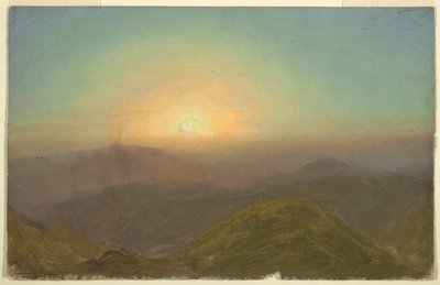 Morgenlandskap av Frederic Edwin Church