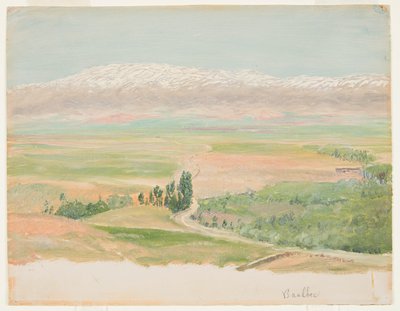 Fjell nær Baalbec av Frederic Edwin Church