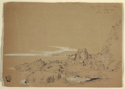 Rocky Coast, Grand Manan, Canada av Frederic Edwin Church