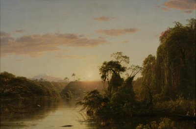 Scene på Magdalena, 1854 av Frederic Edwin Church