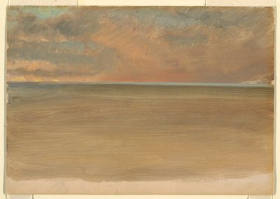 Seascape med Icecap in the Distance av Frederic Edwin Church