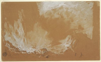 Spray fra fossen, Niagara av Frederic Edwin Church