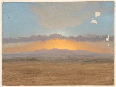 Solnedgang av Frederic Edwin Church