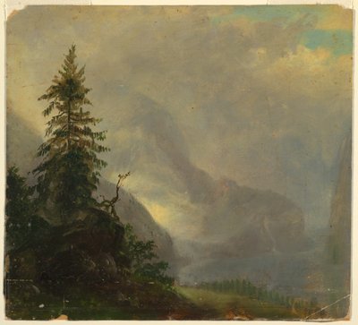 Koenigsee, nær Berchtesgeden, Bayern av Frederic Edwin Church