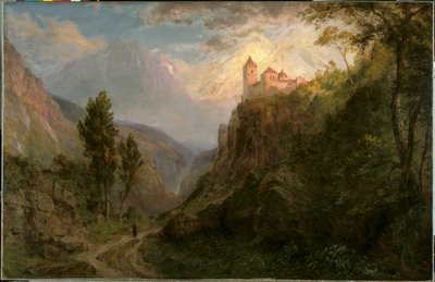 Klosteret San Pedro (Vår Frue av snøen) av Frederic Edwin Church