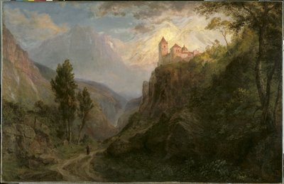 Klosteret San Pedro (Vår Frue av snøen) av Frederic Edwin Church