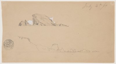 To isfjell av Frederic Edwin Church