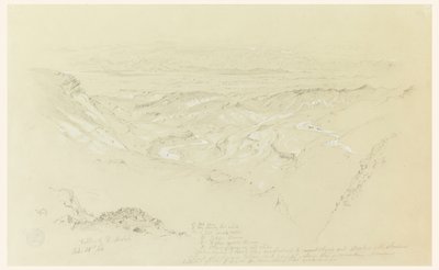 El Arabah-dalen av Frederic Edwin Church