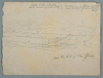 Utsikt fra Hill of San Juan, sannsynligvis Colombia av Frederic Edwin Church
