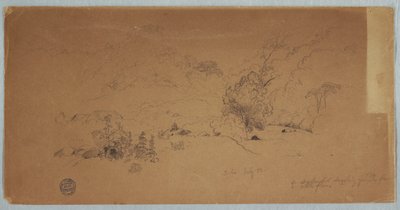Utsikt over Toche, Colombia av Frederic Edwin Church