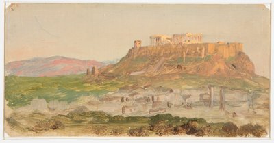 Utsikt over Akropolis, soloppgang av Frederic Edwin Church