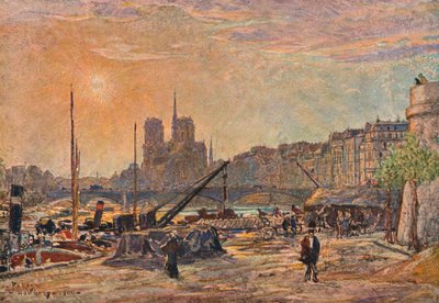 Paris, ca 1900, 1903 av Frederic Anatole Houbron