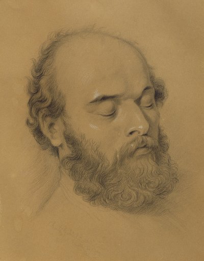 Den døde Rossetti av Frederic James Shields