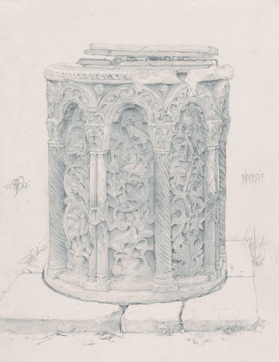 Bysantinsk brønnhode, 1852 av Frederic Leighton