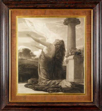Clytie (fotogravyr) av Frederic Leighton