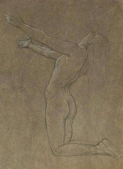 Studer for Clytie av Frederic Leighton