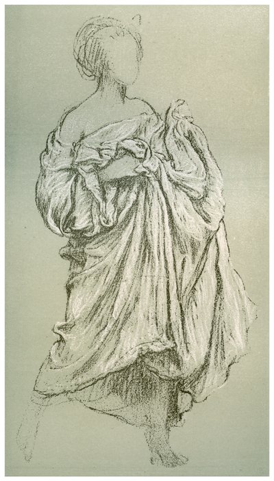Studie av Daphnephoria, c1880-1882 av Frederic Leighton