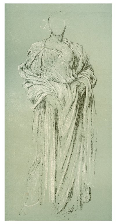 Studie av Daphnephoria, c1880-1882 av Frederic Leighton