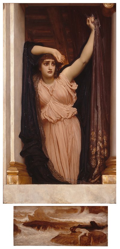 The Last Watch of Hero av Frederic Leighton