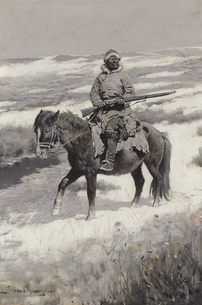 En manchurisk banditt, ca. 1904 av Frederic Remington