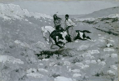 Seremoni for den raskeste hesten av Frederic Remington