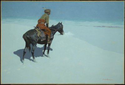 Venner eller fiender? (Speideren) av Frederic Remington