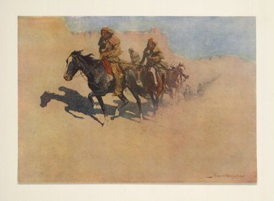Jedediah Smith, fra Colliers Weekly, pub. 1906 av Frederic Remington