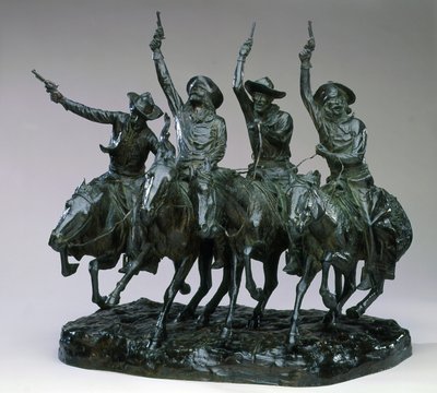 Off the Range - Coming Through the Rye av Frederic Remington