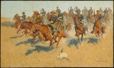 På de sørlige slettene av Frederic Remington