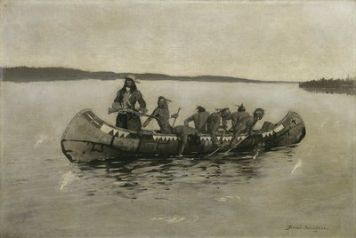 Dette var en dødelig ombordstigning, 1898. av Frederic Remington