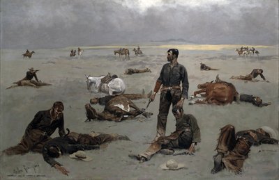 Hva en umerket ku har kostet, 1895 av Frederic Remington