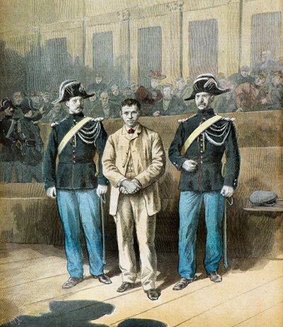Portrett av anarkisten Caserio av Frederic Theodore Lix