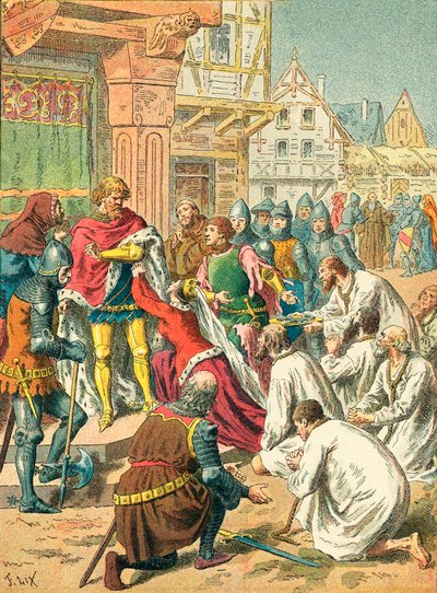 Borgerne i Calais av Frederic Theodore Lix