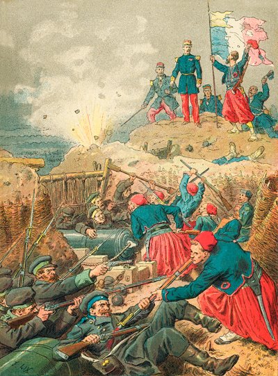Inntakelsen av Malakoff av Frederic Theodore Lix