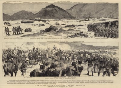 Soudan, slaget ved Tamasi, 13. mars av Frederic Villiers