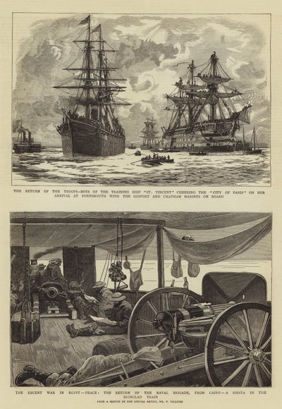 Krigen i Egypt av Frederic Villiers