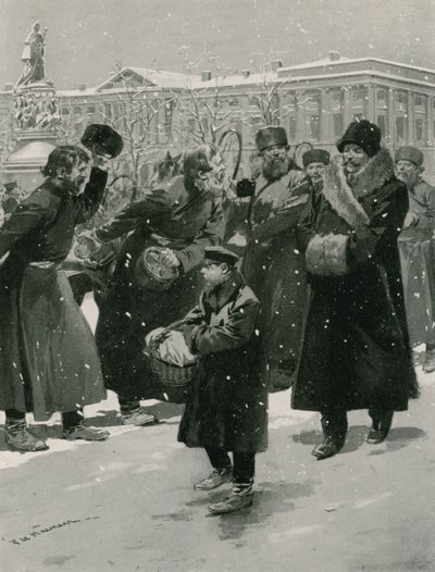 Trenere fra Nevsky Prospect av Frederic de Haenen